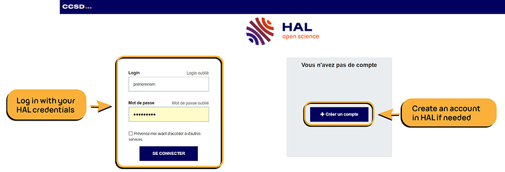 Screenshot - HAL Platform login